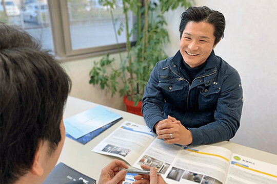 お客様との打ち合わせイメージ