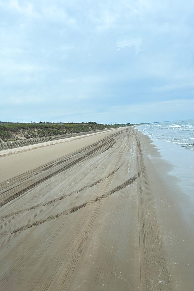 千里浜ドライブ