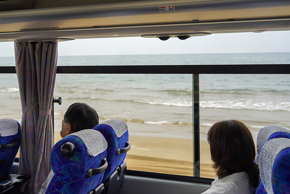 千里浜ドライブ