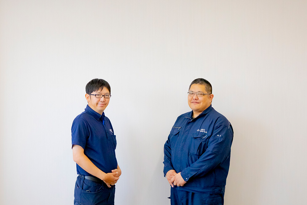 関東営業所 平野所長と岡本さん