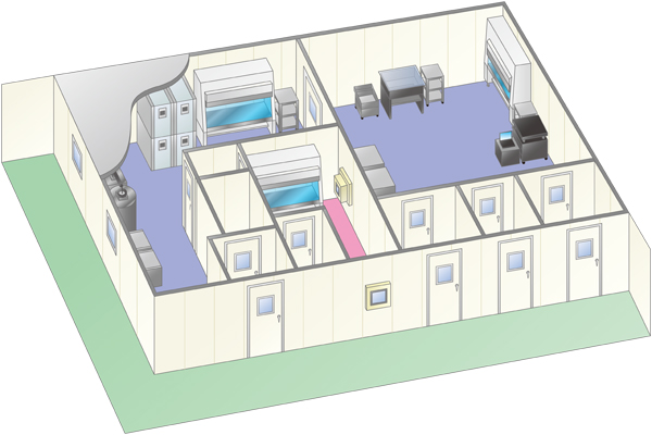 再生医療新法に適合した細胞培養加工施設（CPF）