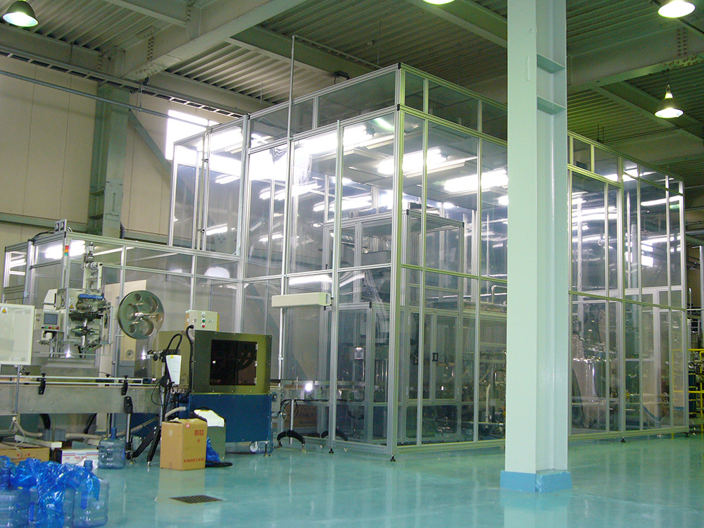 クリーンブースの施工写真