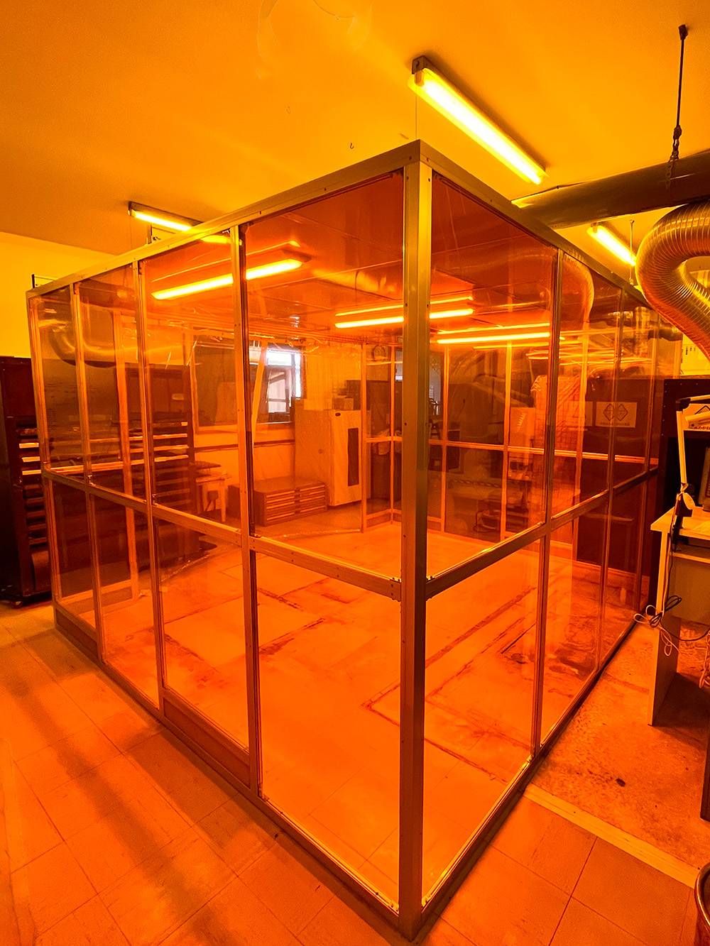 クリーンブースの施工写真