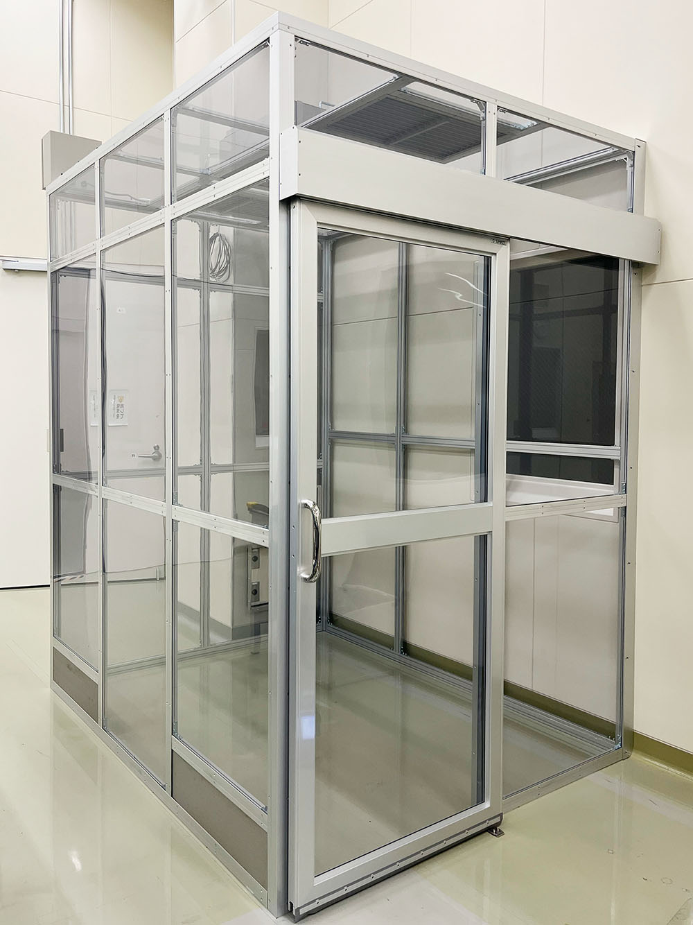 クリーンブースの施工写真