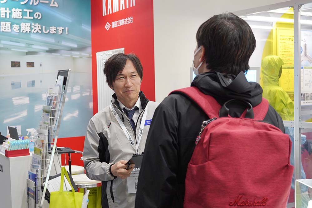 第11回 インターフェックスWeek 大阪商談の様子