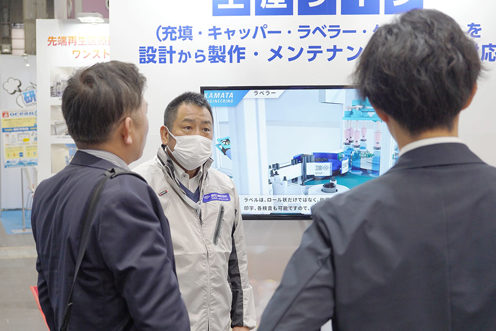 第11回 インターフェックスWeek 大阪商談の様子