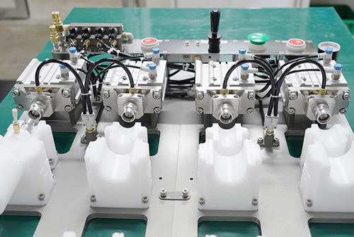 多連式気密検査用装置の事例画像