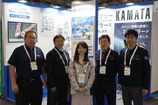 MECT2021(メカトロテックジャパン2021)商談の様子