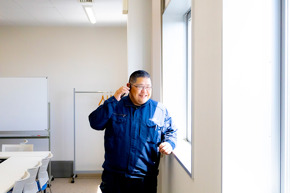 関東営業所 岡本さんの社員インタビュー写真